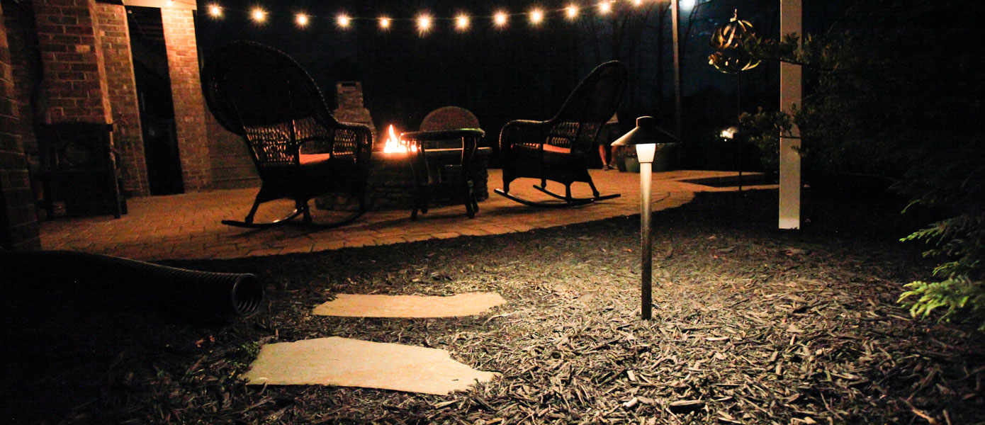 pathway lighting installation in St. John, IN